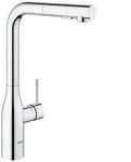 GROHE Essence New Einhand Sp&uuml;ltischbatterie mit herausziehbarer Dual Handbrause,