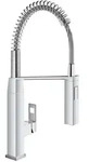 GROHE Eurocube Einhand-Sp&uuml;ltischbatterie mit Profibrause, K&uuml;chenarmaturen,