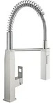 GROHE Eurocube Einhand-Sp&uuml;ltischbatterie mit Profibrause, K&uuml;chenarmaturen,