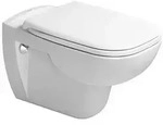 Duravit D-Code Rimless Set, Badkeramik, wei&szlig;
