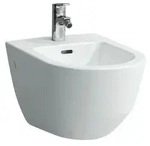 LAUFEN PRO Wandbidet, f&uuml;r Eckventile au&szlig;enliegend, Badkeramik, H8309520493041,