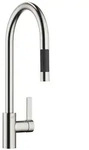 Dornbracht Tara Ultra Einhebelmischer Pull-down mit Brausefunktion, K&uuml;chenarmaturen,