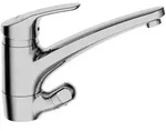 Hansa HANSAMIX Sp&uuml;ltisch-Einhand-Einlochbatterie, mit Ger&auml;te-Absperrventil,