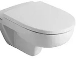 Geberit Vivano WC-Sitz, mit Absenkautomatik 574905000, Badkeramik, wei&szlig;