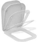 Ideal Standard Tonic II WC-Sitz mit Softclosing, Badkeramik, K706501, wei&szlig;