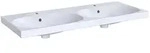 Geberit Acanto Doppelwaschtisch 120 x 48,2 cm, Badkeramik, 500.627.01.2, wei&szlig;