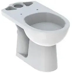 Geberit Renova Stand-WC f&uuml;r AP-Sp&uuml;lkasten aufgesetzt, Abgang horizontal,