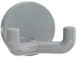HEWI Serie 477 Doppelhaken, Accessoires, 477.90.025 95, felsgrau