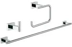 GROHE Essentials Cube Bad-Set 3 in 1 40777001, Accessoires, chrom