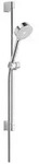Hansa HANSABASICJET Wandstangen-Set 65 cm, Badarmaturen, 44780213, chrom