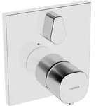 Hansa HANSALIVING Thermostat-Brause-Funktionseinheit, Rosette eckig, Badarmaturen,
