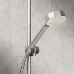 Hansa HANSABASICJET Handbrause 3-strahlig, Badarmaturen, chrom