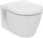 Ideal Standard Connect Wand-WC sp&uuml;lrandlos Kombipaket mit WC-Sitz K296001,