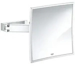 GROHE Selection Cube Kosmetikspiegel, Kosmetikspiegel, 40808000, chrom