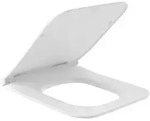 Villeroy & Boch Venticello WC-Sitz SlimSeat LINE 9M80S101, Badkeramik, wei&szlig; alpin