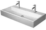 Duravit Vero Air Waschtisch geschliffen mit 2 x 1 Hahnloch 100 x 47 cm, ohne