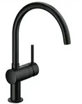 GROHE Minta Einhand-Sp&uuml;ltischbatterie, DN 15, K&uuml;chenarmaturen, 32917KS0, velvet