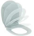 Ideal Standard Connect Air WC-Sitz Sandwich mit Softclosing E036601, Badkeramik,