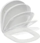 Ideal Standard Eurovit WC-Sitz mit Absenkautomatik, Badkeramik, T679301, wei&szlig;