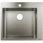 hansgrohe S711-F450 Einbausp&uuml;le 450, K&uuml;chensp&uuml;len, 43301800, edelstahl