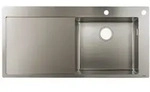 hansgrohe S717-F450 Einbausp&uuml;le 450 mit Abtropffl&auml;che links 43307800,