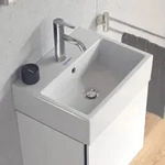 Duravit Vero Air Handwaschbecken mit 1 Hahnloch 45 x 35 cm, mit &Uuml;berlauf,