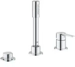 GROHE Lineare Neu 3-Loch Einhand-Wannenkombination 19965001, Badarmaturen, chrom