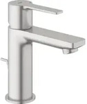 GROHE Lineare New Einhand-Waschtischbatterie XS-SIZE mit Zugstangen-Ablaufgarnitur,