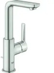 GROHE Lineare New Einhand-Waschtischbatterie L-SIZE mit Zugstangen-Ablaufgarnitur,