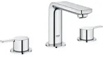 GROHE Lineare New 3-Loch-Waschtischbatterie, Badarmaturen, 20304001, chrom