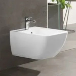 Villeroy & Boch Venticello Bidet, wandh&auml;ngend, Badkeramik, 441100R1, wei&szlig; alpin