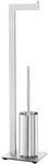 ZACK LINEA Toilettenbutler, Accessoires, 40382, edelstahl matt geb&uuml;rstet