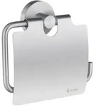 Smedbo Home Toilettenpapierhalter mit Deckel, Accessoires, HS3414, chrom matt