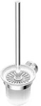 Ideal Standard IOM WC-B&uuml;rstengarnitur aus Glas, Art. A9119AA, Accessoires, chrom