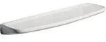 Geberit Renova Wandablage 60 cm, Accessoires, 299260000, wei&szlig;