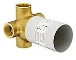 hansgrohe Quattro Vierwegeumstellung Grundk&ouml;rper, Badarmaturen, 15930180,