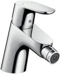 hansgrohe Focus Einhebel-Bidetmischer mit Push-Open 31922000, Badarmaturen, chrom