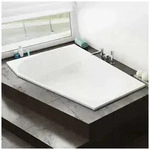 Hoesch Spectra Trapez Badewanne 180 x 120 cm linke Ausf&uuml;hrung, Badewannen, 3666.010,