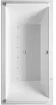 Duravit Starck Rechteck Whirlwanne 200 x 100 cm mit Combi-System E, zwei