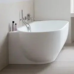 Duravit Luv Badewanne Ecke rechts 185 x 95 cm 700432000000000, Badewannen, wei&szlig;