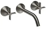 Dornbracht Vaia Waschtisch-Wandbatterie 36712809-00, Badarmaturen, dark platinum