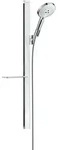 hansgrohe Raindance Select S 120 3jet / Unica' E Brausestange-Set 90 cm,
