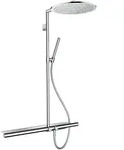 AXOR ShowerSolutions Showerpipe 800, Badarmaturen, 27984820, brushed nickel