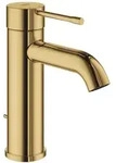 GROHE Essence New Einhand-Waschtischbatterie S-Size mit Ablaufgarnitur, Badarmaturen,