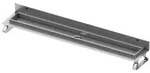 TECE TECEdrainline Duschrinne gerade mit Wandaufkantung 70 cm, Duschabl&auml;ufe, 600701,