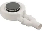 Bette Ablaufgarnitur BetteScope seitlich, Duschwannen, B574-403, smoke
