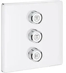 GROHE Grohtherm SmartControl 3-fach Unterputzventil Fertigmontageset, eckige