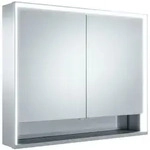Keuco Royal Lumos Wandvorbau Spiegelschrank 90 x 73,5 cm, offene Ablage, Badm&ouml;bel,