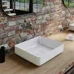 Kaldewei MIENA Waschtisch-Schale 3184, 40 x 40 cm, Badkeramik, 909506003001,