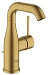 GROHE Essence New Einhand-Waschtischbatterie M-Size mit Ablaufgarnitur, Badarmaturen,